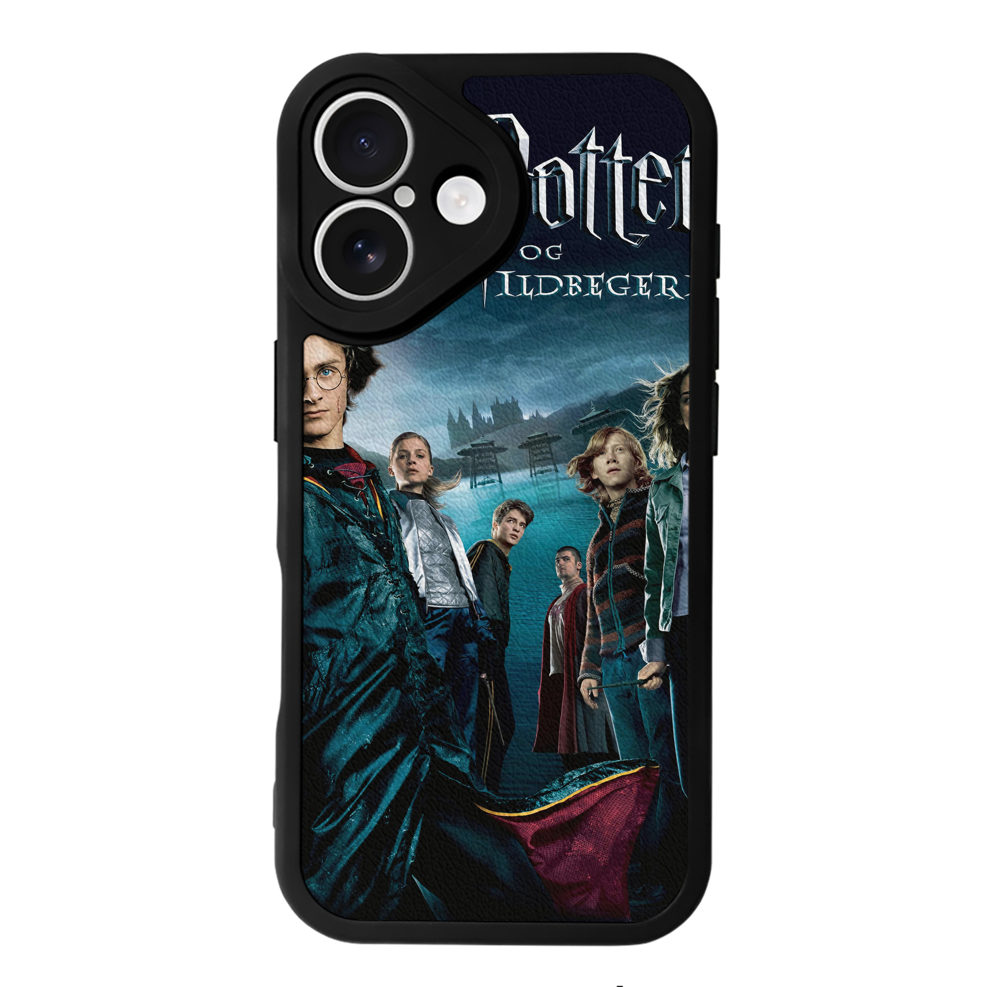 （画像用） Harry Potter ハリー・ポッターシリーズ 【iPhone 16シリーズ対応】シリコンスマホケース（レザー調） 材質：シリコン